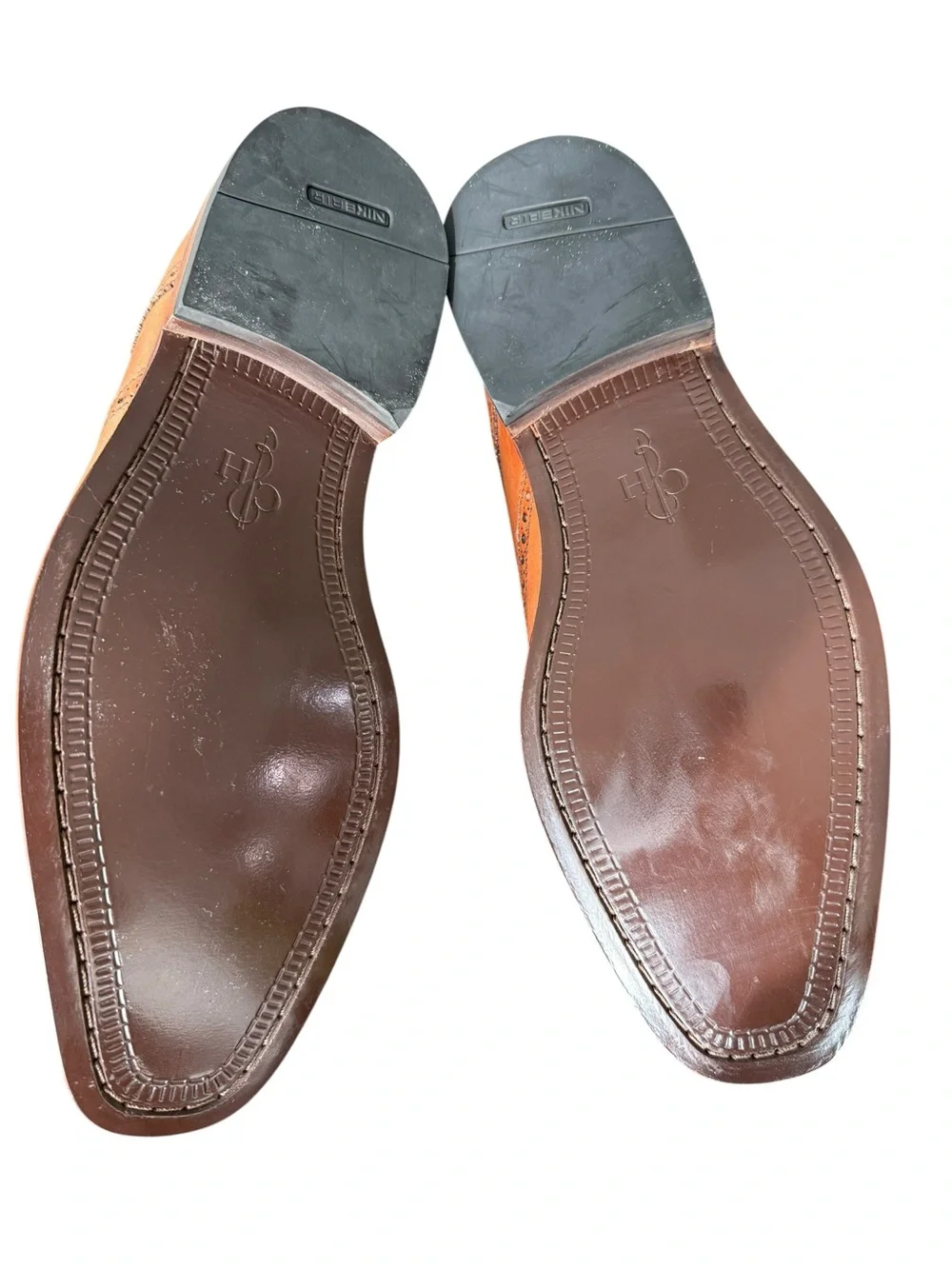 Cole Haan Air Madison Wingtip Oxford Brown Leather Shoes 11M
